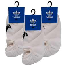 adidas 愛迪達 延續款 LOW CUT SOCK 3P 運動襪, 白色, 3雙