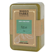 MARIUS FABRE 法鉑馬賽肥皂 天然橄欖草本皂 無花果 250g，溫和潔淨，適用各種膚質, 1個