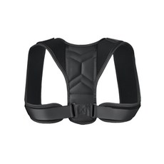 理享家 隱形防駝背姿勢矯正帶 黑色, 1個