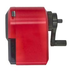 mbs 萬事捷 五段式大小通吃削筆機, 紅色, 1個