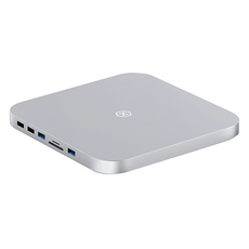 HAGiBiS 海備思 鋁合金Type-C擴充器+硬碟盒MC25ProHD 多功能擴充 高速傳輸 散熱佳, 1個