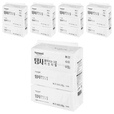 Tamsaa 三層抽取式廚房紙巾, 100%原生紙漿, 無螢光劑, 3包, 5袋