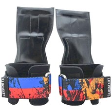 Lexports Fitness 勵動風潮 專業重訓健身皮革拉力帶 漫畫系列, PRO S/M, 超正義, 1雙