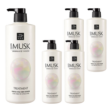 mise en scene 魅尚萱 珠光絲滑保濕潤髮乳 白麝香, 1L, 5瓶