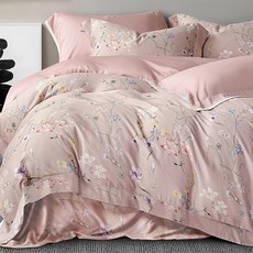 60支100%天絲 床包兩用被4件組