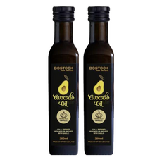 BOSTOCK 頂級初榨蒜香酪梨油，紐西蘭原裝進口，每瓶含20顆酪梨營養，深色瓶身設計, 250ml, 2瓶