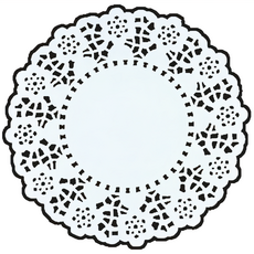 MR.BAKING 萬鴻 英式花邊紙 9.5吋(240mm) 250張/組 - 烘焙裝飾、甜點擺盤, 1組