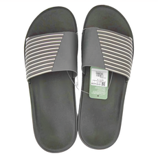 TAY SONG 太松 極簡俐落 雙色緩壓室外拖鞋 灰色 XL 台灣製