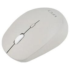 INTOPIC 廣鼎 2.4GHz 飛碟無線光學滑鼠 三段DPI切換 60g輕量化設計 USB隨插即用, UFO-MSW-772, 米白色