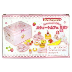 Mother garden 下午茶 Sweet Cafe Ribbon玩具套裝, 幸福時光 再版, 1盒