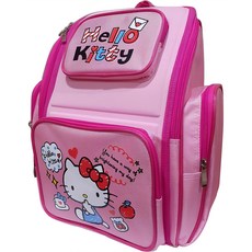 Hello Kitty 凱蒂貓 輕量透氣護脊書背包 尼龍布 EVA 材質, 粉色, 35 x 40 x 18cm