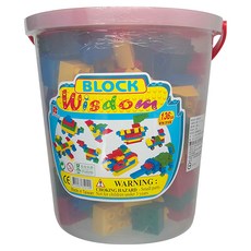 BRIICK MASTER 積木大師 台製積木 Set 136個 適用年齡: 三歲以上, 1桶