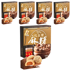新竹福源 花生醬麻糬, 300g, 5盒