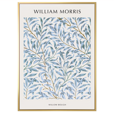 BOLUO GALLERY 菠蘿選畫所 掛畫 BFSP4601G WilliamMorris 柳枝, 金色