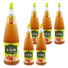 崇德發 綜合水果醋, 500ml, 6瓶
