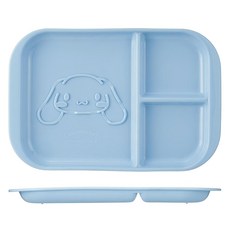 Skater 塑膠三格午餐盤, 28.6 x 19.4 x 2.1cm, 大耳狗, 1個