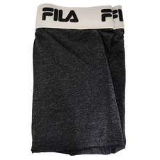 FILA 斐樂 男生涼感吸排平口褲 - 黑色，L (建議33-36腰)[效期可用]