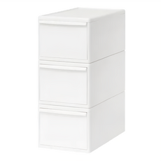 like-it 日本製 抽屜收納盒 小貨 S, 白色, 1個