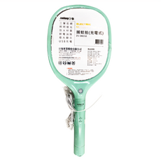 zushiang 日象 充電式電蚊拍 ZS-SM210 USB充電 LED照明 三層防護網, 205 x 460 x 34mm