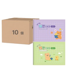 Tamsaa 橫式15格稿紙螺旋筆記本, 混色, 10個