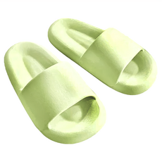 麻糬拖鞋 36~37, 奶綠色, 1雙