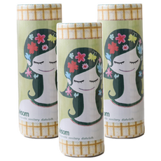 bebesom 捲筒洗碗布, Set 40張, 小, 881218, 3捲