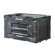 韓國 Damda Home 摺疊置物箱 黑色 50L, 1個