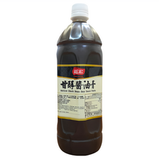 龍宏 甘醇黑豆醬油膏, 1.05L, 1瓶