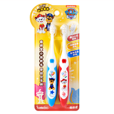 Lab52 齒妍堂 小頭軟毛嬰幼兒牙刷組, 汪汪隊立大功, 2支, 1組