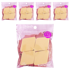 台灣 COSMOS 粉底專用海綿 4入, P42, 5包