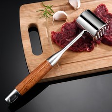 瑞典廚房 304不鏽鋼 梨花木柄 斷筋斷肉肉槌, 1支