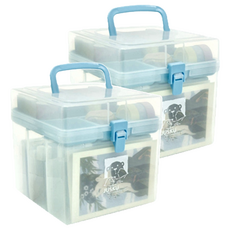 JUSKU 佳斯捷 大豆腐收納箱 #3157, 顏色隨機, 2個