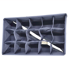 UdiLife 優的生活大師 收納大師 15分格收納盒, 寬30 x 深20.5 x 高9.5cm, 夜幕藍, 1個