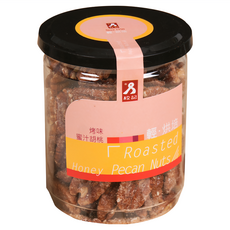 松記名點 烤味蜜汁胡桃 嚴選品質進口美國胡桃 低溫烘焙 無添加化學香料與人工甘味, 220g, 1罐