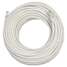 POLYWELL 寶利威爾 CAT6 高速網路線 RJ45 福祿克認證 PW15-W58-B200, 20m, 白色, 1條