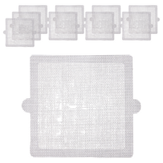 comet Home 正方形排水孔濾網貼 10個, 灰色