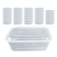 Highching 高精 PP一次性餐盒 附蓋 2L, 1組, 100個