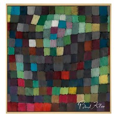 菠蘿選畫所 保羅・克利 五月畫 方 AVAR6636D, 木色