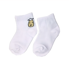 baa baa sheepz 抱抱羊 幼兒/兒童襪, 12-24個月, 環保抗菌, 柔軟舒適, 白色