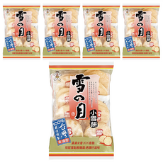 雪の月 小雪餅 a104 8包, 75g, 5袋