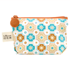 in Blooom 印花樂 小東西拉鏈包 老磁磚2號 12.5 x 8 x 3cm, 玻璃彈珠