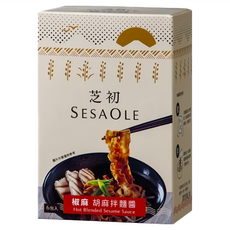 SESAOLE 芝初 椒麻胡麻拌麵醬 6入, 180g, 1盒
