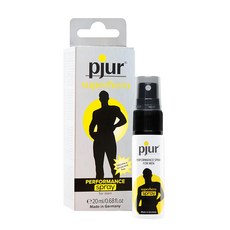 pjur 碧宜潤 superhero PERFORMANCE Spray 超級英雄活力提升噴霧 小黑噴, 20ml, 1瓶