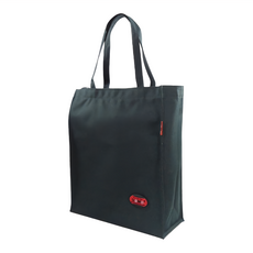 UnMe MIT直式多功能手提袋，1318深灰，28cm-34cm-11cm, 黑色