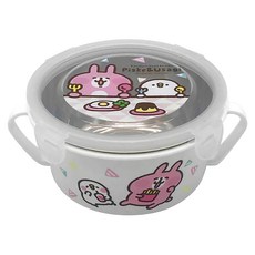 雅迪 卡娜赫拉的小動物 不鏽鋼分離式多用途碗 白色 400ml, 1個, 1個