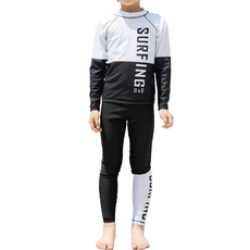 兄妹長袖防曬泳衣 上衣 + 泳褲