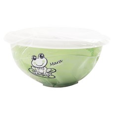 ZEBRA THAILAND PE蓋不鏽鋼兒童碗 附湯匙, 250ml, 綠色, 1組