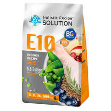 Holistic Recipe SOLUTION 耐吉斯 室內貓低卡配方無穀乾糧, 火雞肉, 2.04kg, 1袋