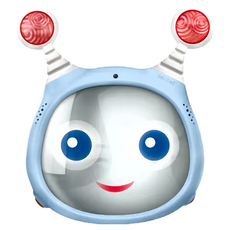 benbat 音樂後視鏡, Active Baby Car Mirror, 寬角度凸面鏡, 藍色, 1台