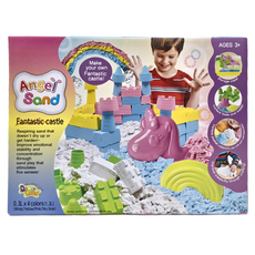 Donerland 天使沙夢幻城堡組 - 0.3L x 4色 (白/黃/粉/天藍), 3歲以上, DL-MA05041, 1組